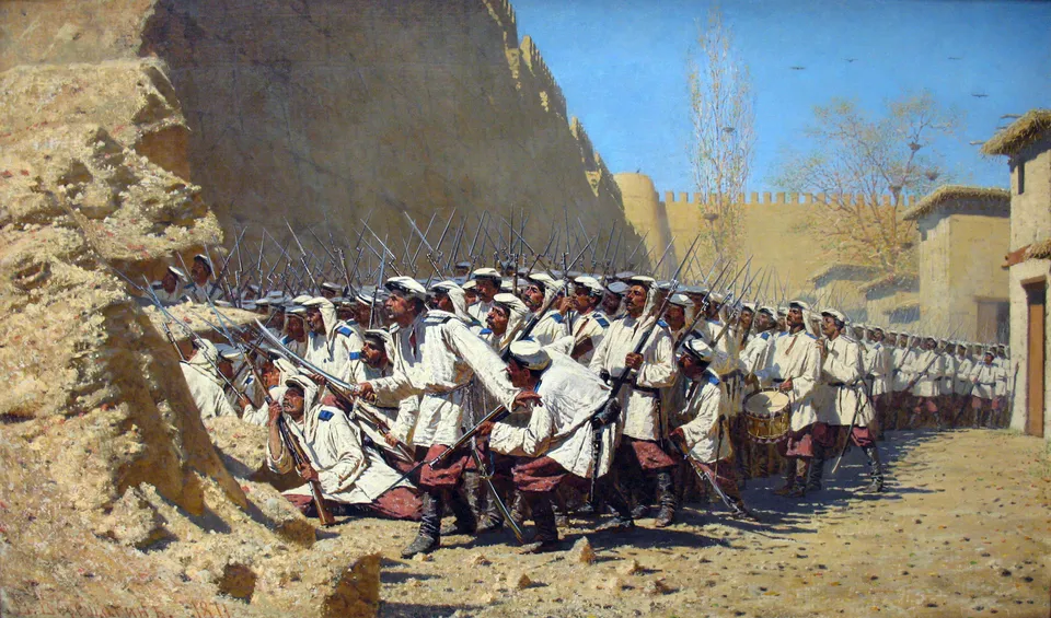 Samarkand passes to the Russian Empire
