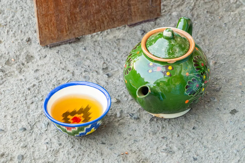Green tea and tea etiquette