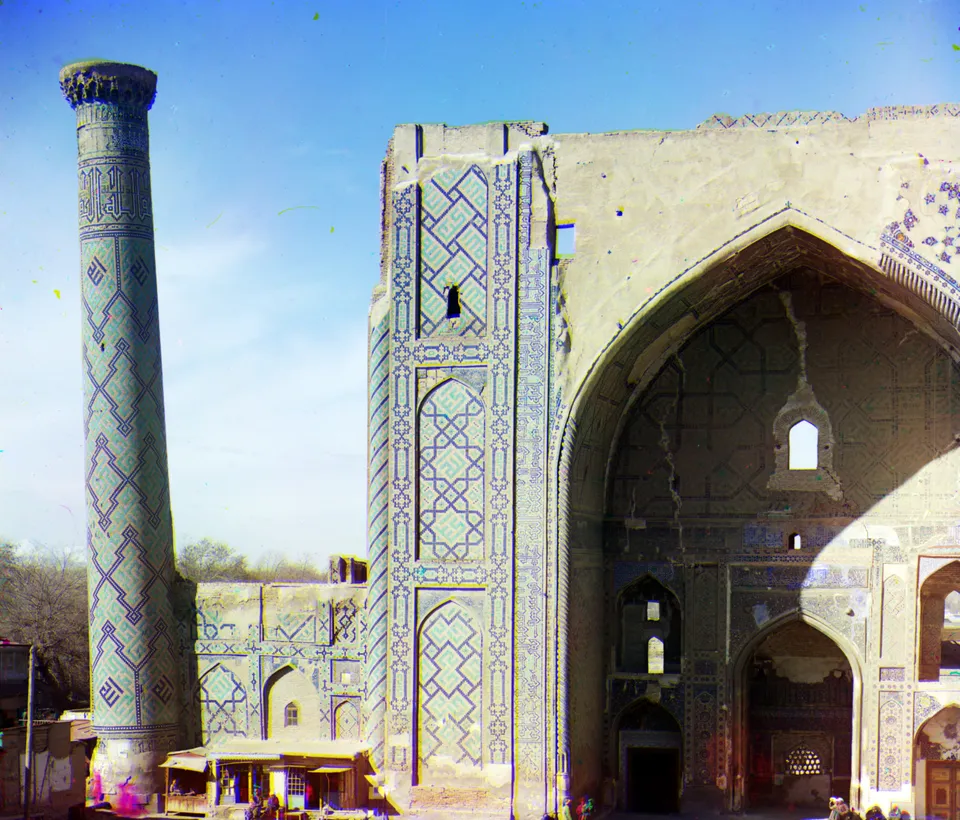 Ulugh Beg Madrasa, the Registan's first building